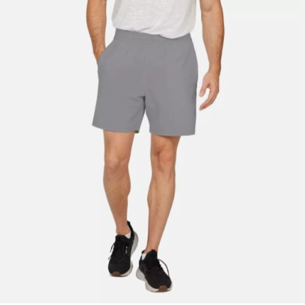 NEW Spyder Active Mens XXL Light Gray Athletic Shorts With 4-Way Stretch